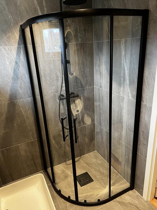 Badrumsrenovering.