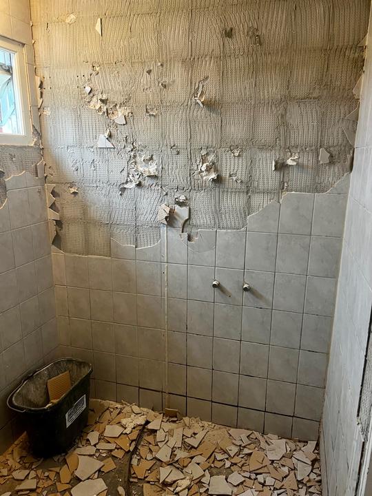 Dags för badrumsrenovering.